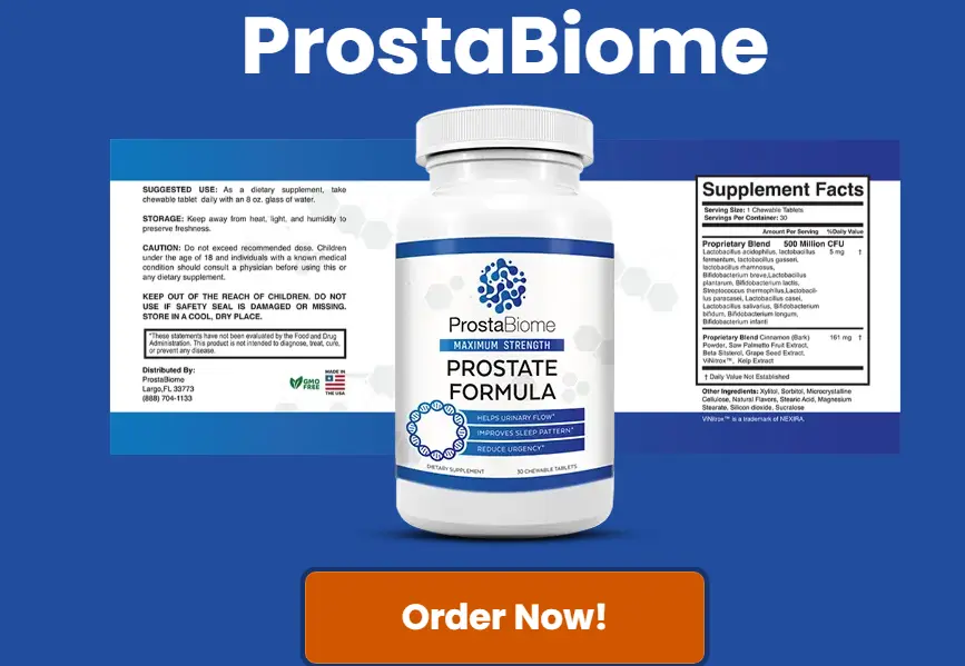 ProstaBiome: The Ultimate Prostate Health Supplement