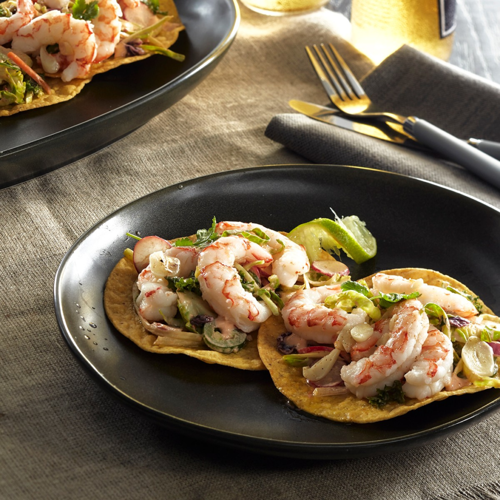 Spicy & Flavorful Argentine Red Shrimp Tostadas Recipe