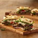 Easy & Delicious Fire Grilled Steak Naanwich Meal Kit Recipe