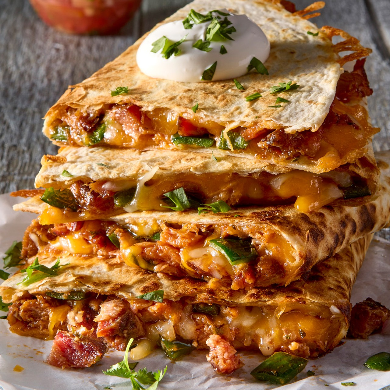 Smokey Pulled Pork Quesadillas Recipe – Flavor-Packed & Easy to Make