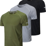Frueo Men’s Quick-Dry Workout Shirts – Perfect Athletic Wear for Every Man